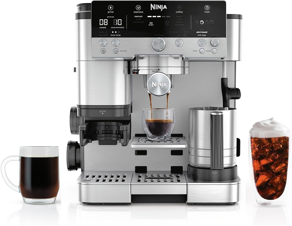 Ninja Luxe Café Premier ES601 3-in-1 espresso, drip and cold brew machine