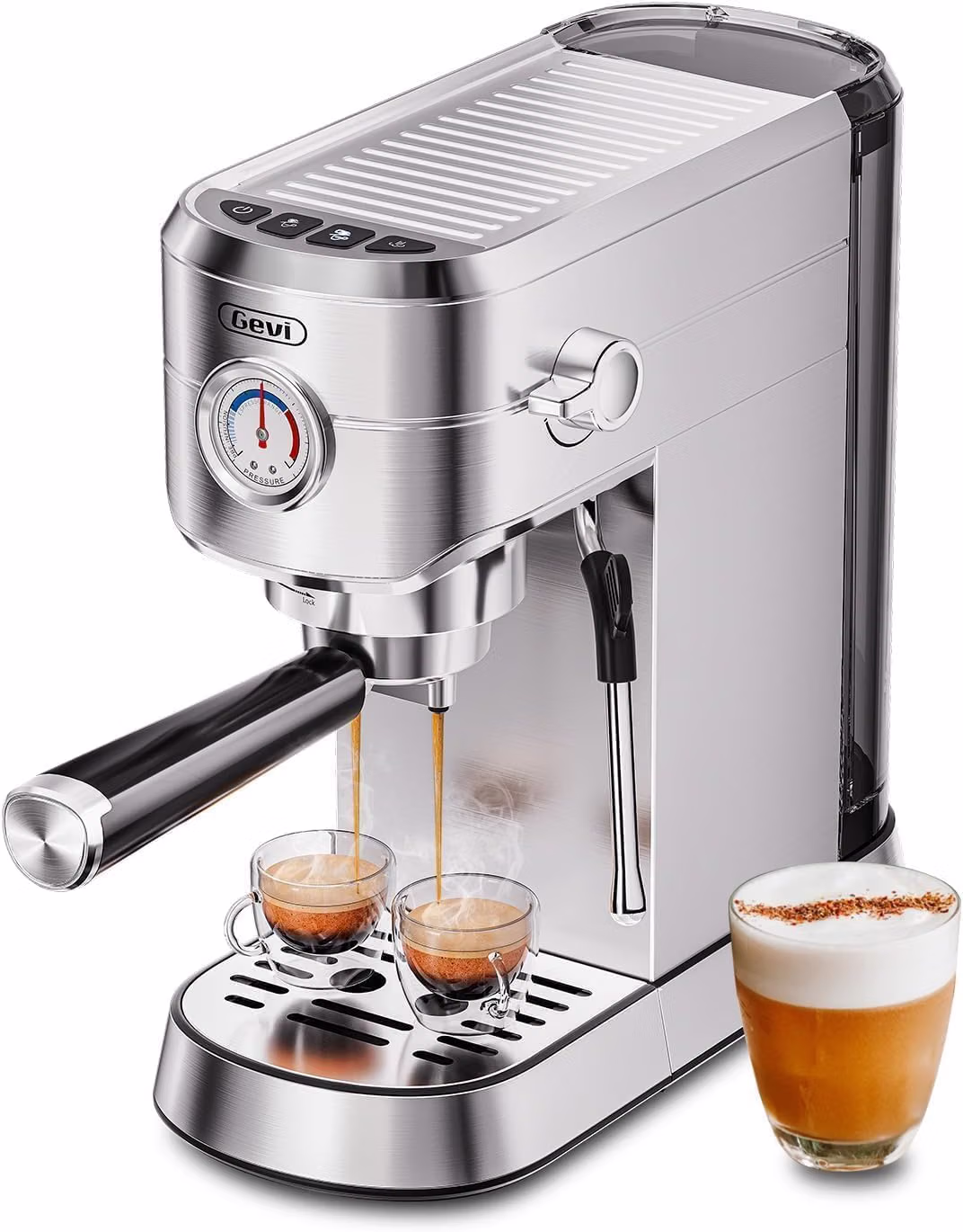 Gevi 20 Bar Compact Espresso Machine