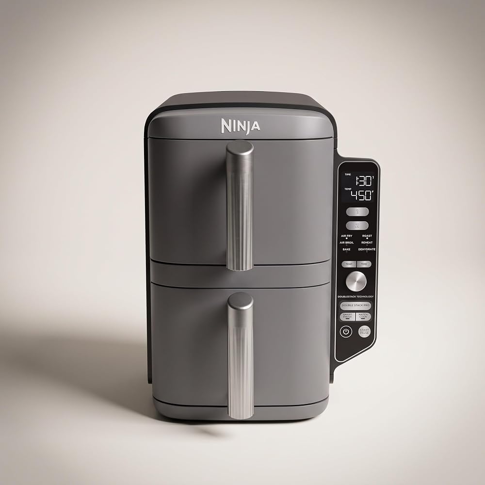 Ninja DoubleStack XL SL401 stacked 2-basket air fryer