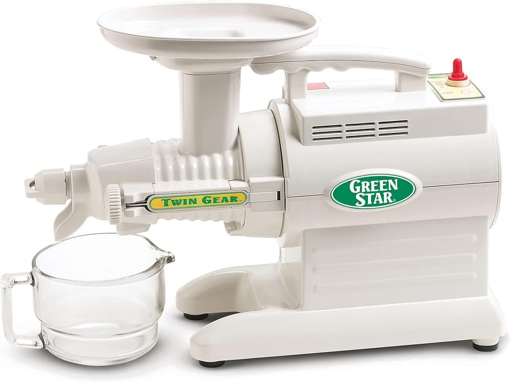 Tribest Greenstar twin gear slow juicer